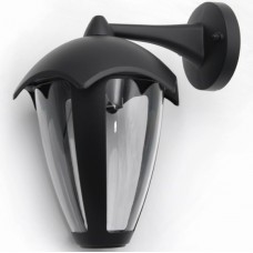 Φωτιστικό Φανάρι Επίτοιχο 1xE27 Αλουμινίου Μαύρο IP44 9-3621